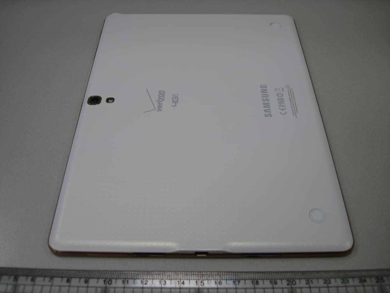 Multi-Band GSM/EDGE/UMTS/LTE Tablet with WLAN, Bluetooth, and ANT+ - FCC ID A3LSMT807V - Samsung Electronics Co Ltd (3)