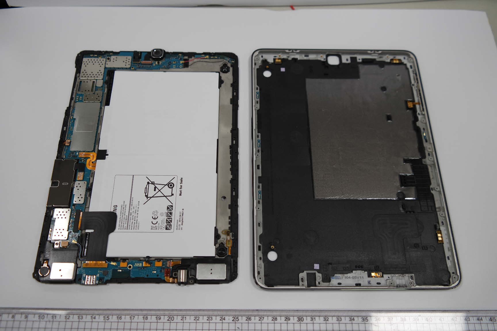 Multi-band UMTS/LTE Tablet with WLAN, Bluetooth and ANT+ - FCC ID A3LSMT817T - Samsung Electronics Co Ltd (3)