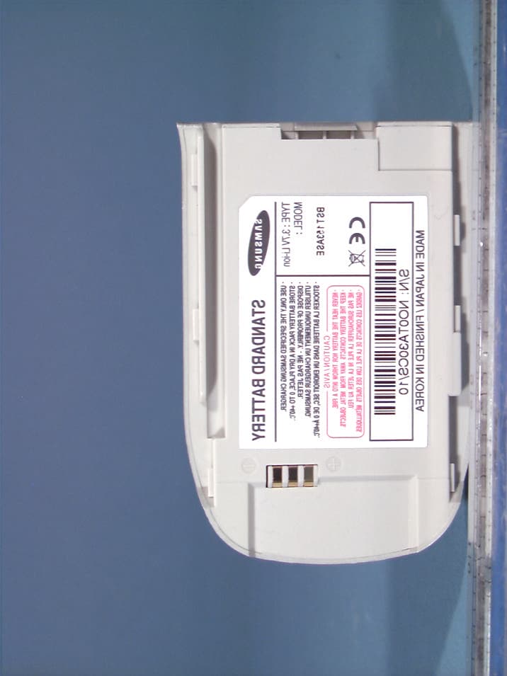 Tri-Mode Dual-Band Analog/ PCS Phone (AMPS/CDMA) - FCC ID A3LSPHA600 - Samsung Electronics Co Ltd