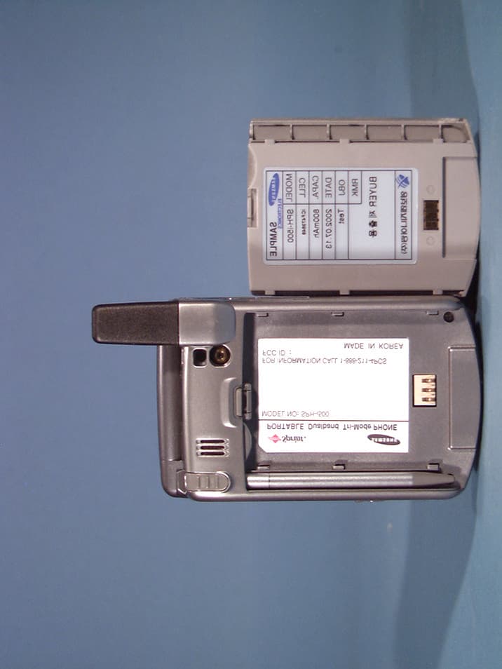 Tri-Mode Dual-Band Analog/PCS PDA Phone AMPS/CDMA - FCC ID A3LSPHI500 - Samsung Electronics Co Ltd (3)