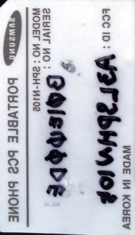 PCS CDMA Phone - FCC ID A3LSPHN105 - Samsung Electronics Co Ltd (3)