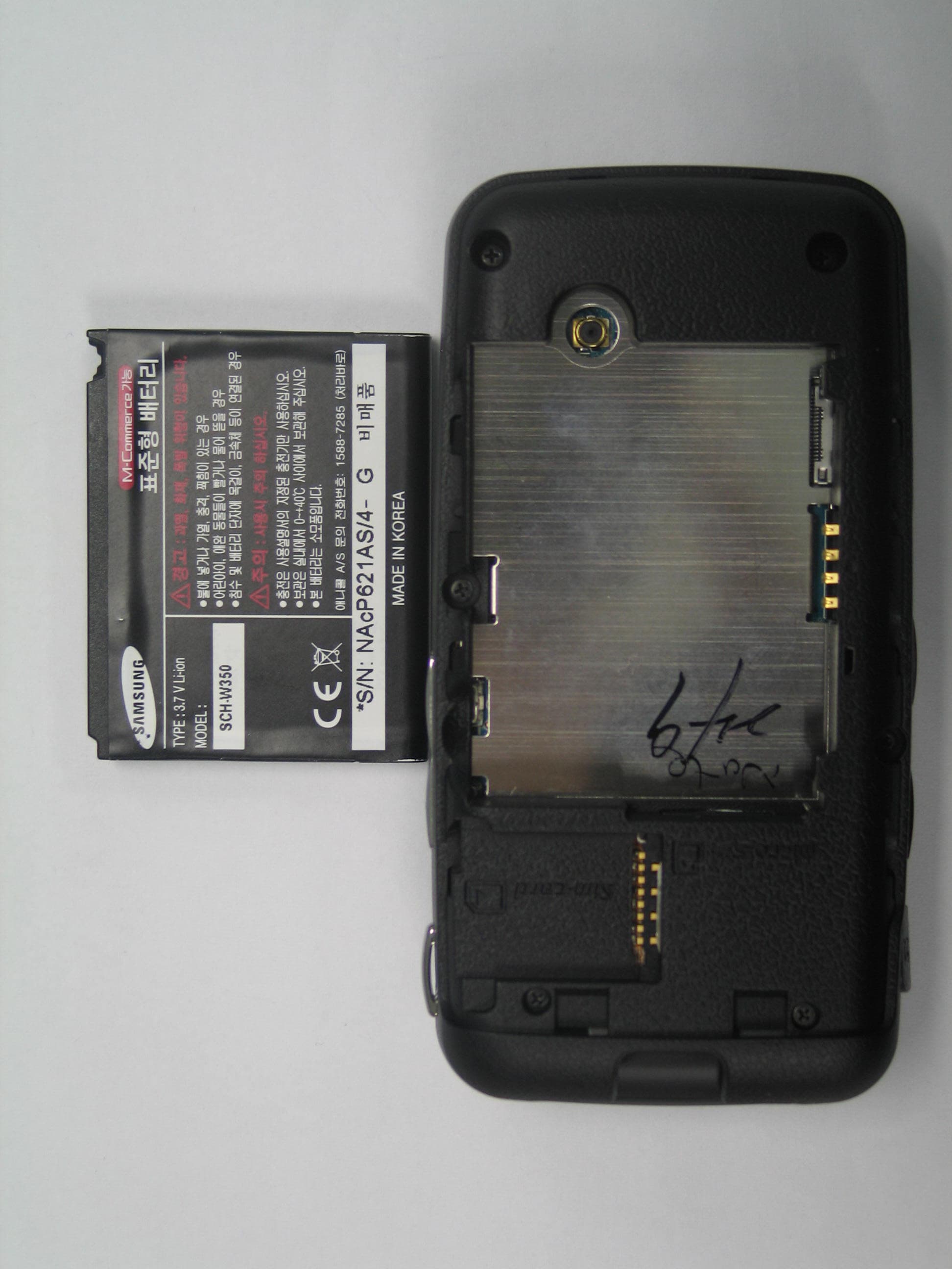 PCS GSM Phone with Bluetooth - FCC ID A3LSPHW3500 - Samsung Electronics Co Ltd (2)