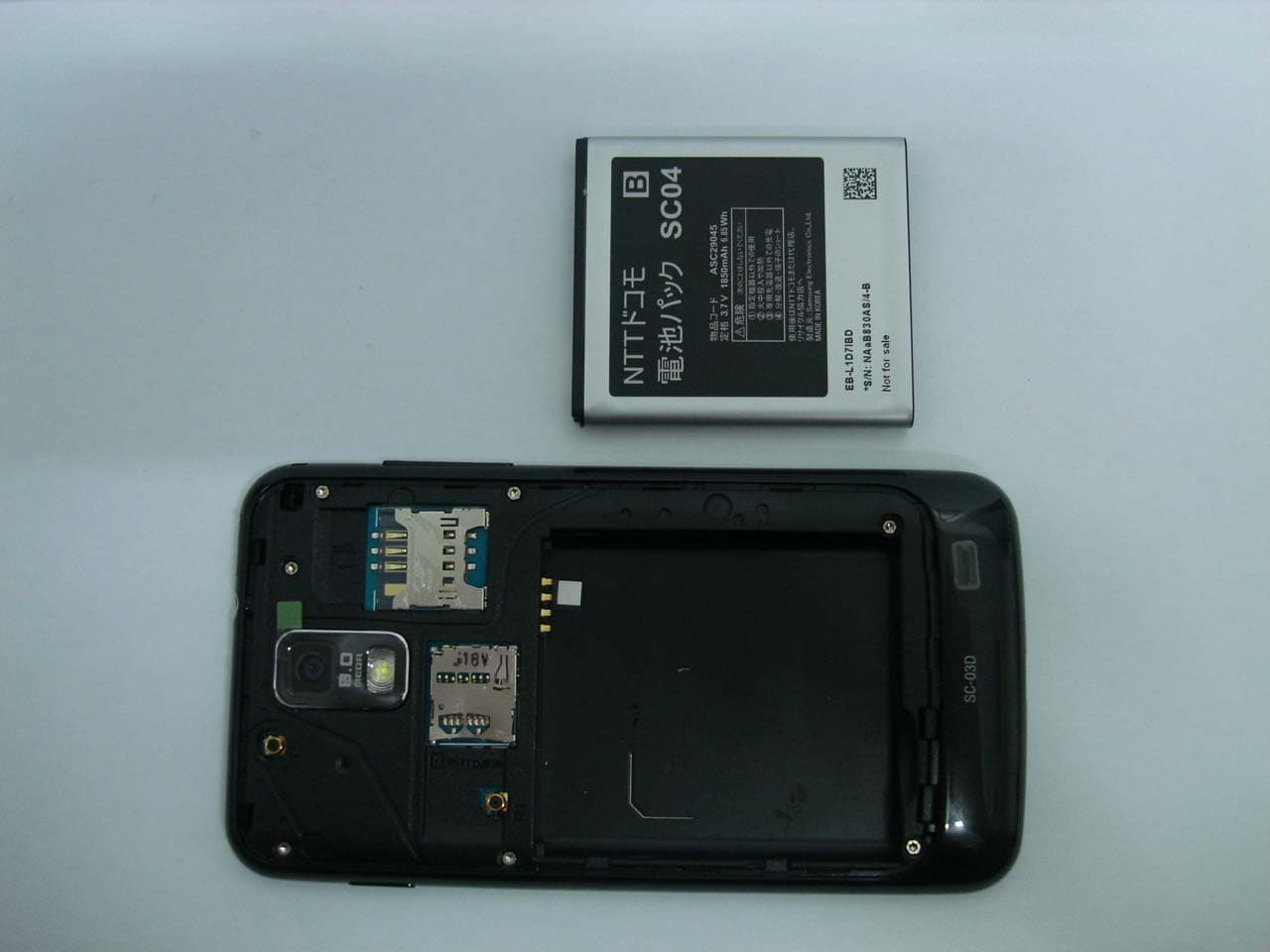 Cellular/PCS GSM/EDGE Phone with WLAN, RFID and Bluetooth - FCC ID A3LSWDSC03D - Samsung Electronics Co Ltd (5)
