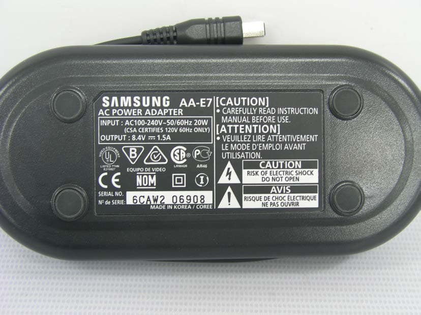 Digital Video Camcorder - FCC ID A3LTHETA - Samsung Electronics Co Ltd