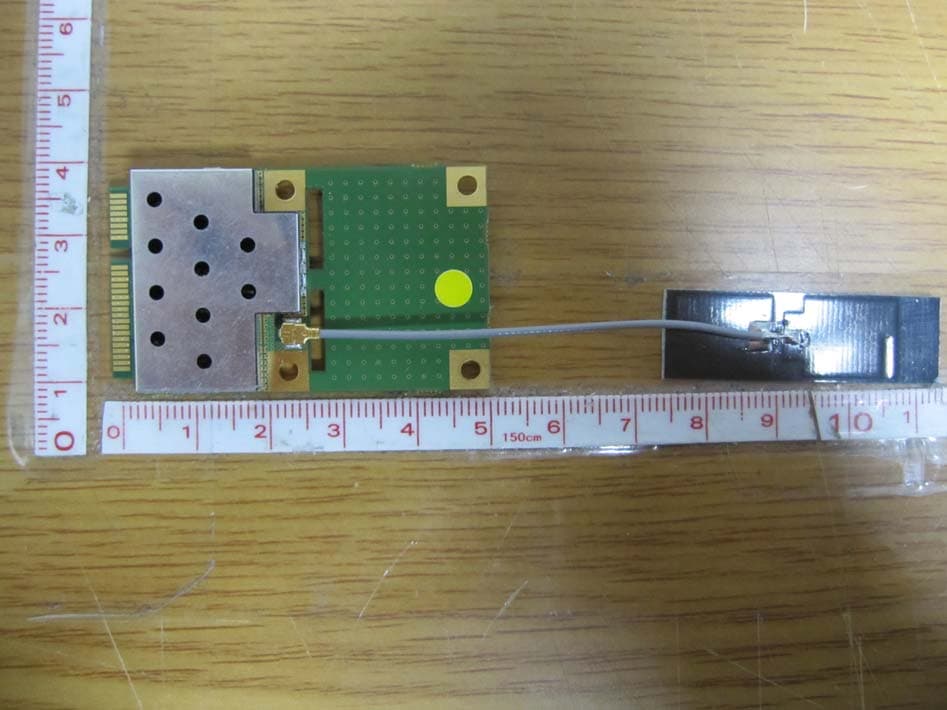 Wireless USB Mini-Card UWB Transmitter Module - FCC ID A3LUM100 - Samsung Electronics Co Ltd