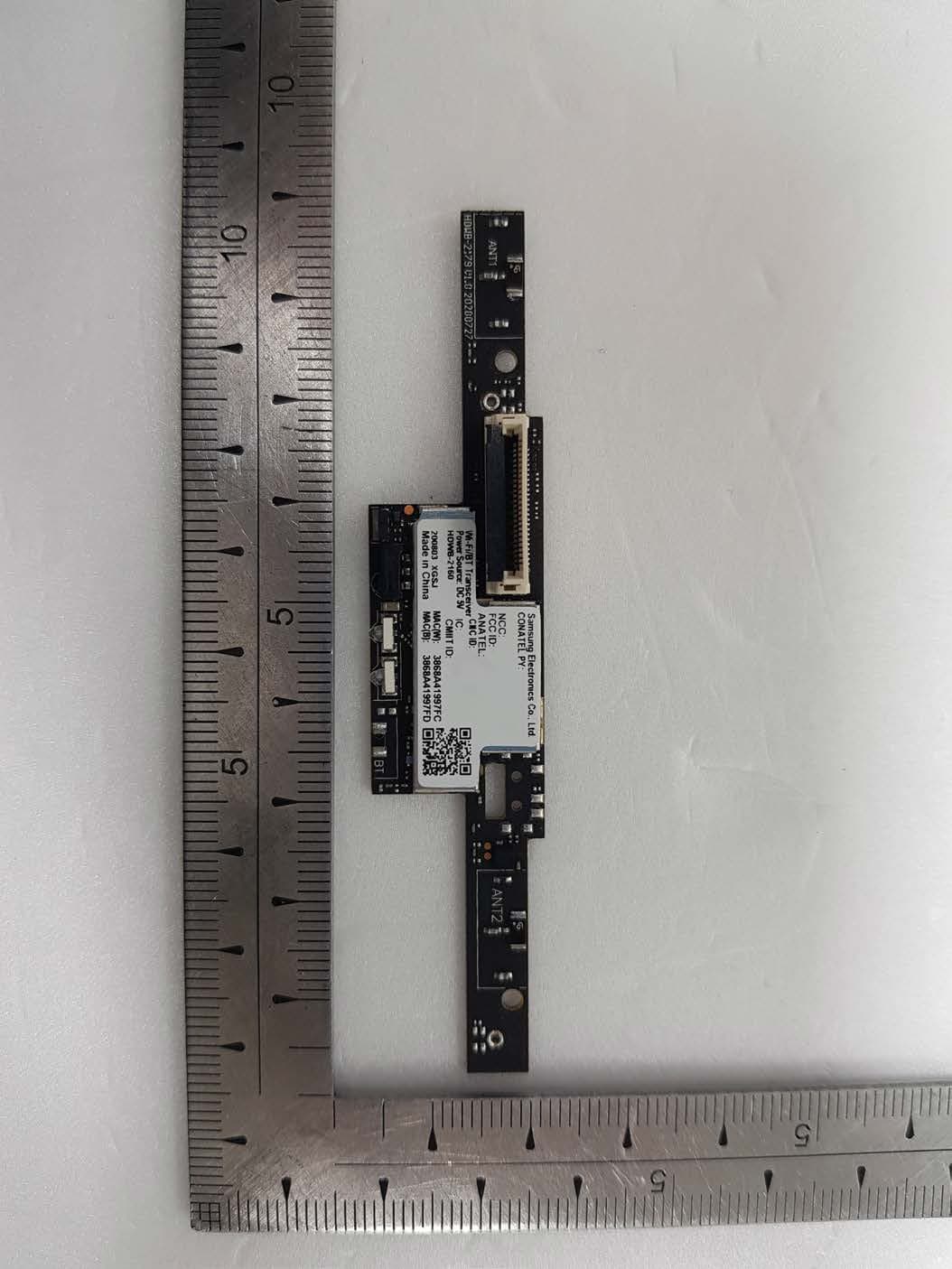 Wi-Fi/BT Transceiver - FCC ID A3LWCA731M - Samsung Electronics Co Ltd