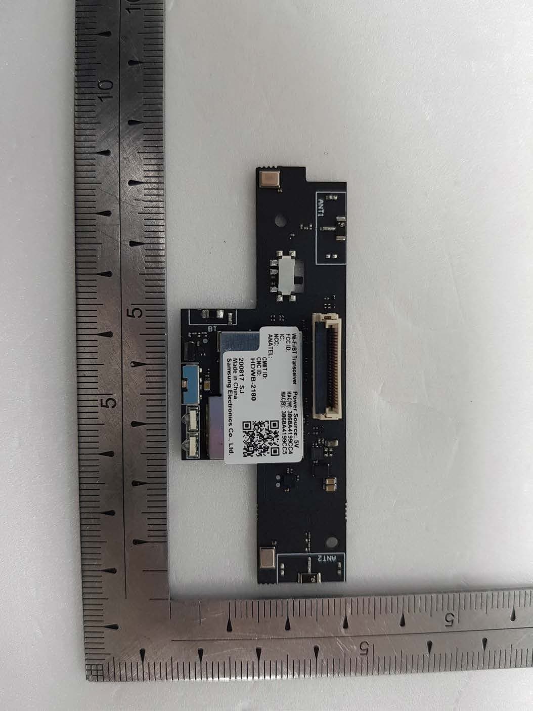 Wi-Fi/BT Transceiver - FCC ID A3LWCA732M - Samsung Electronics Co Ltd