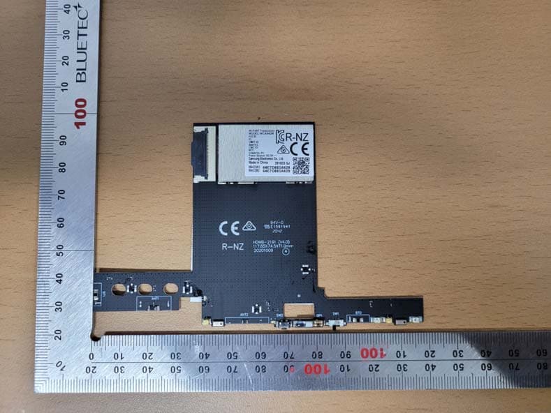 Wi-Fi/BT Transceiver - FCC ID A3LWCA942M - Samsung Electronics Co Ltd