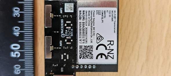 Wi-Fi/BT Transceiver - FCC ID A3LWCH734R - Samsung Electronics Co Ltd (1)