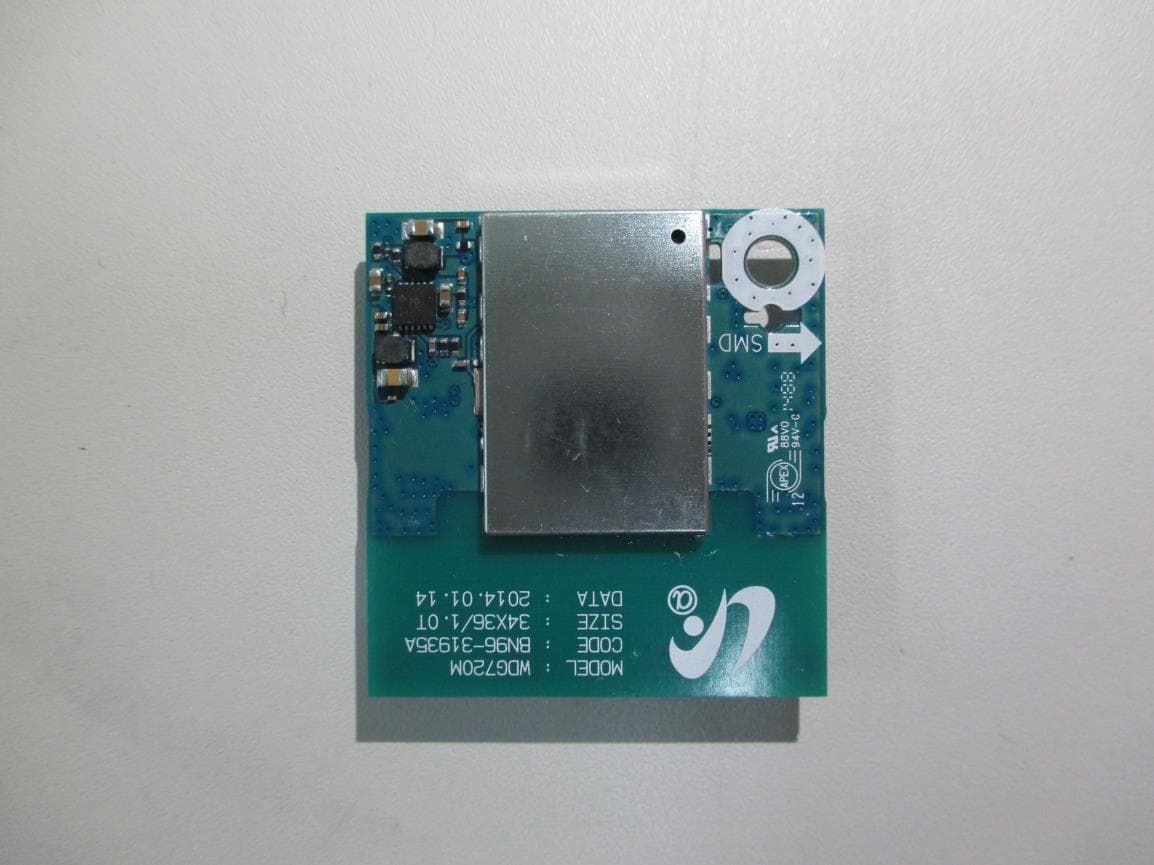 Wi-Fi Transmitter Module - FCC ID A3LWDG720M - Samsung Electronics Co Ltd (1)