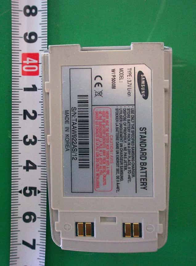 WLAN PHONE - FCC ID A3LWIP5000M - Samsung Electronics Co Ltd (3)