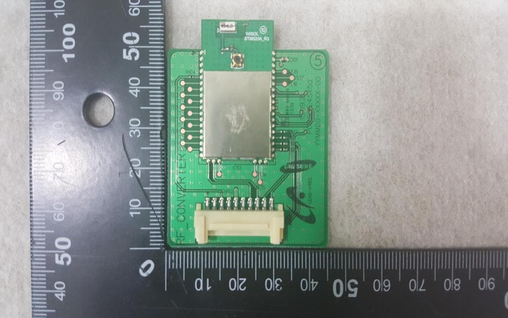 BlueTooth Module - FCC ID A3LWSBTM520A00 - Samsung Electronics Co Ltd (1)
