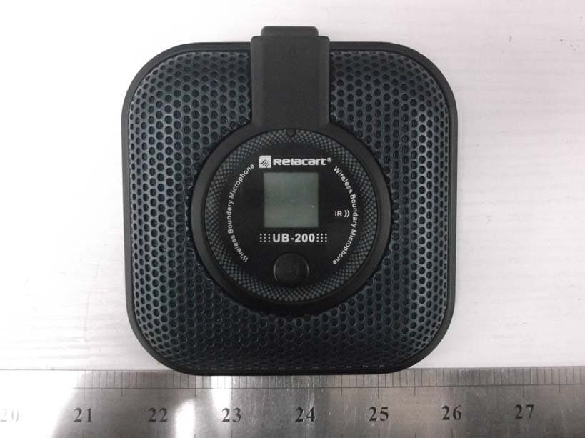 Wireless Microphone Systems - FCC ID A4WB200 - RELACART ELECTRONICS CO., LTD.