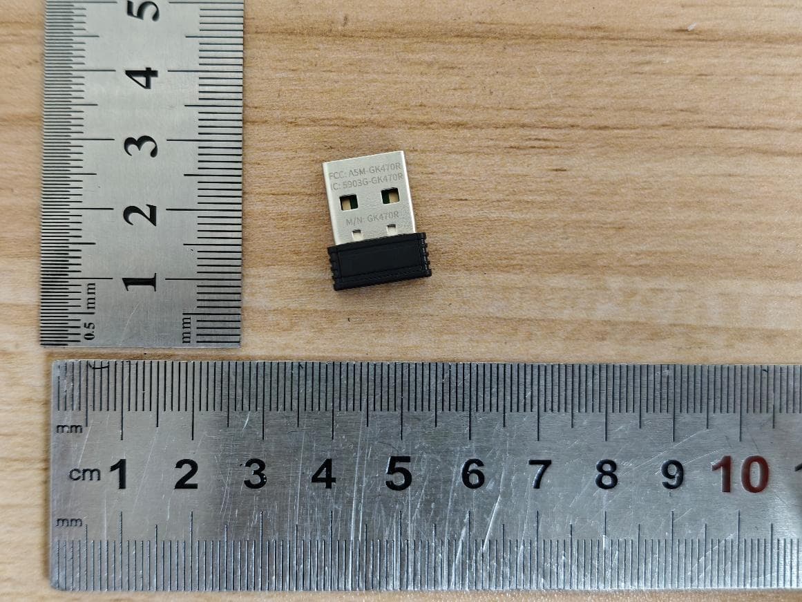 wegear  BLITZ B79 Wireless Pastel Keyboard Dongle - FCC ID A5M-GK470R - Lenovo (Beijing) Limited (2)