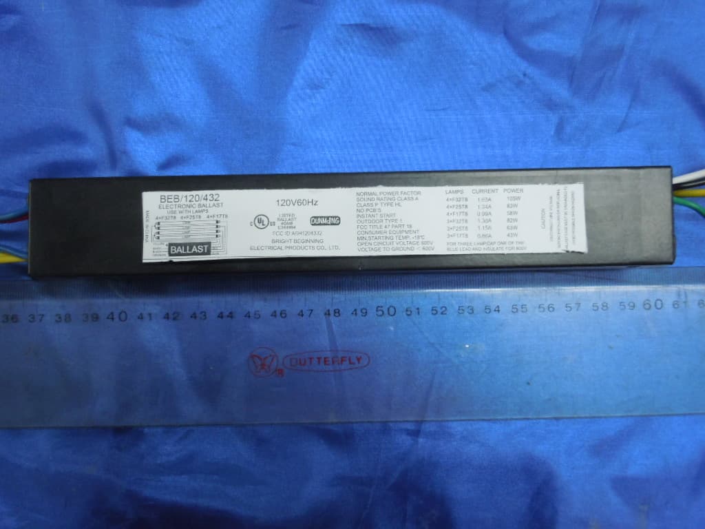 PART 18 SUBPART C RF LIGHTING DEVICES--Fluorescent Lamp Ballast - FCC ID A6H1204332 - Bright Beginning Electrical Products Co., Ltd.