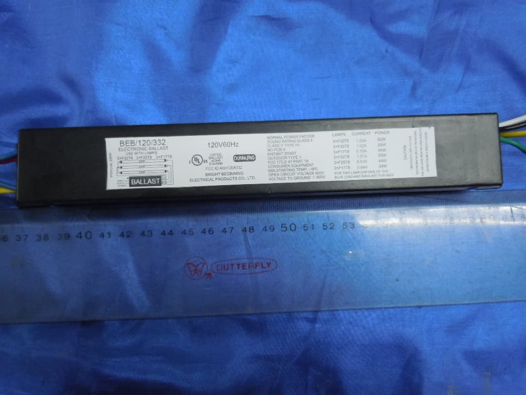 PART 18 SUBPART C RF LIGHTING DEVICES--Fluorescent Lamp Ballast - FCC ID A6H1204332 - Bright Beginning Electrical Products Co., Ltd. (2)