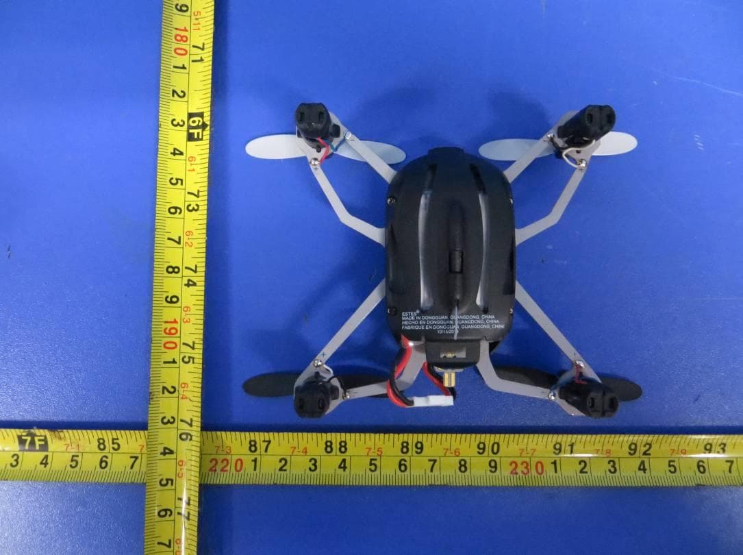 X4 FPV mini quadcopter - FCC ID A6OHBS-H107SRX - Hubsan (HK) Industrial Co., Ltd.