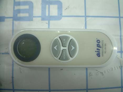 Remote Control for Mattress Inflation Air Pump - FCC ID A7GAMAS-2618 - NINGBO FOREVER ELECTRONIC APPLIANCE CO., LTD.