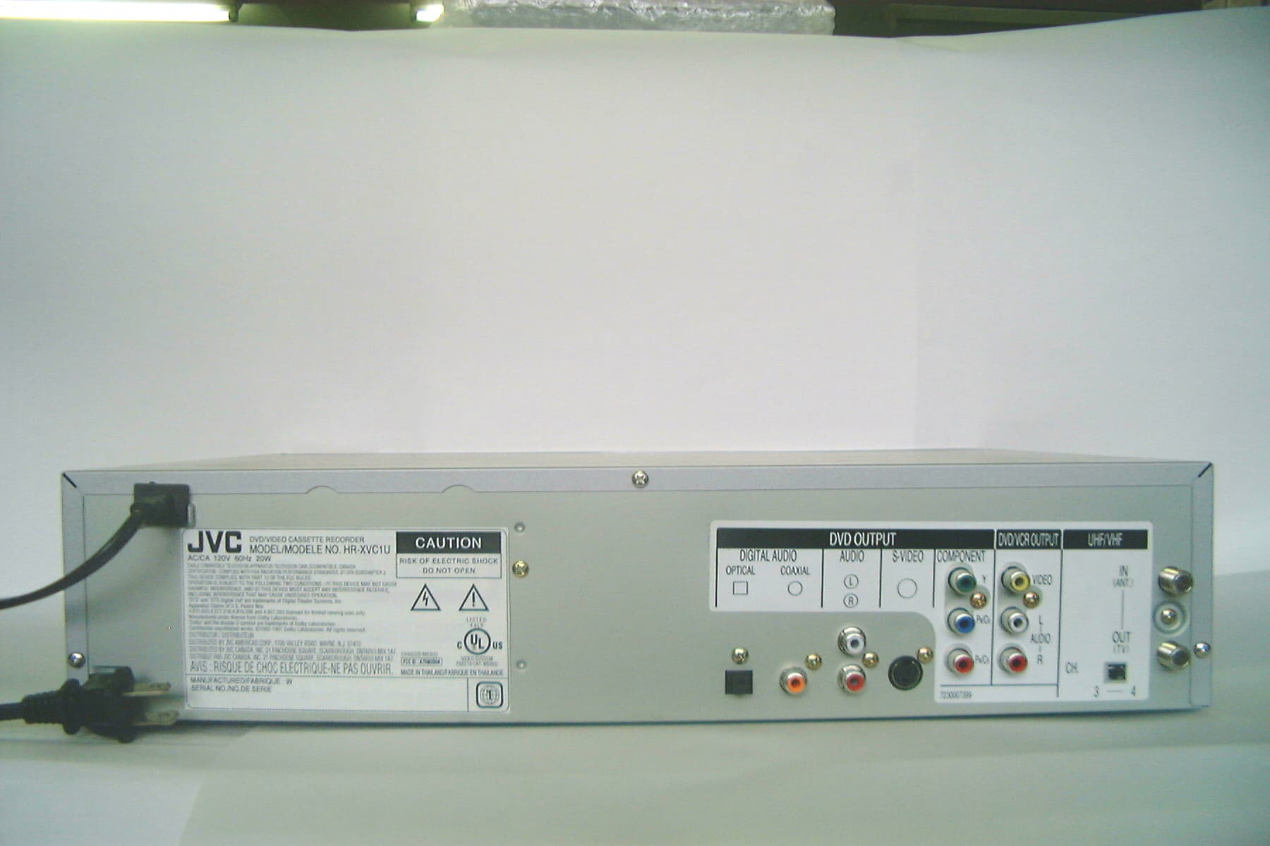 DVD/Video Cassette Recorder - FCC ID A7RM2B0A - ORION ELECTRIC CO., LTD.