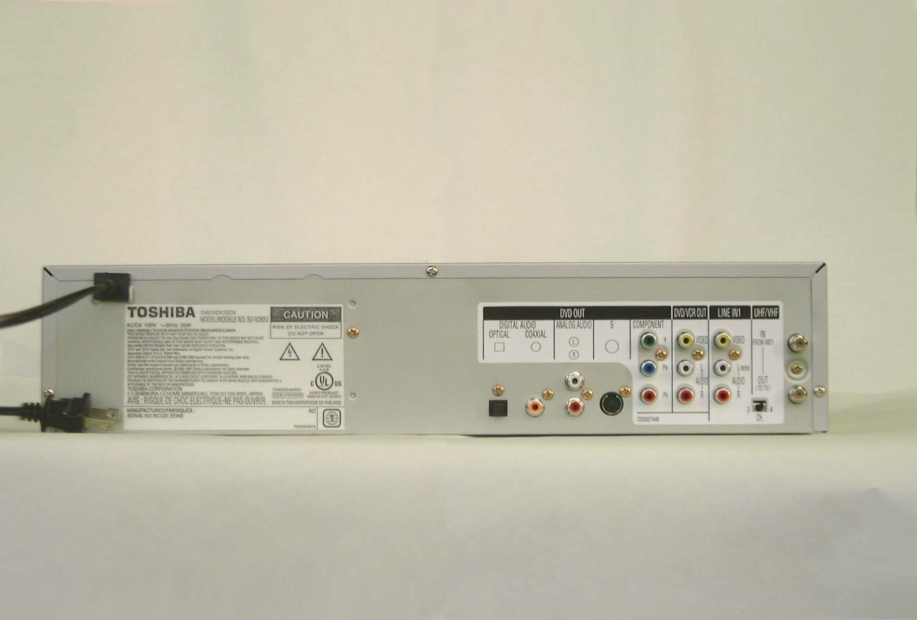 DVD/Video Cassette Recorder - FCC ID A7RM2B0B - ORION ELECTRIC CO., LTD. (4)