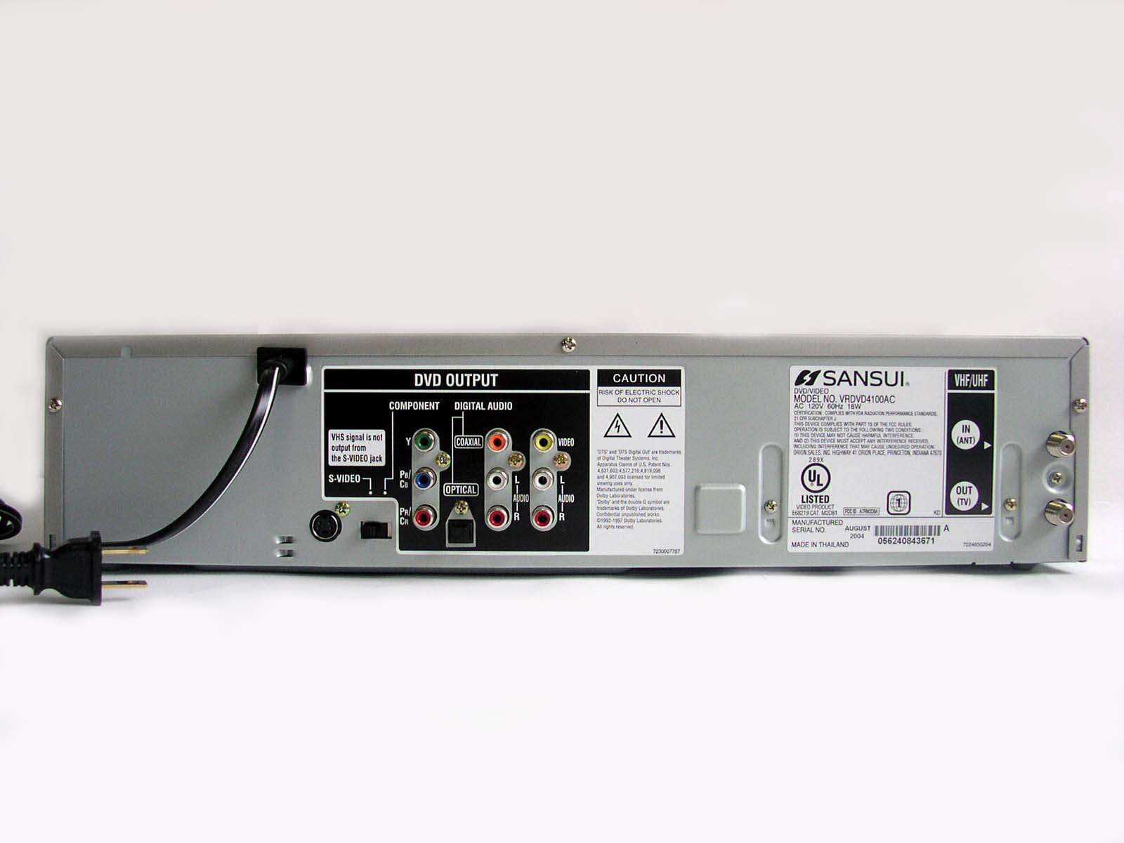 DVD/VCR TV Interface Device - FCC ID A7RM2E5A - ORION ELECTRIC CO., LTD.