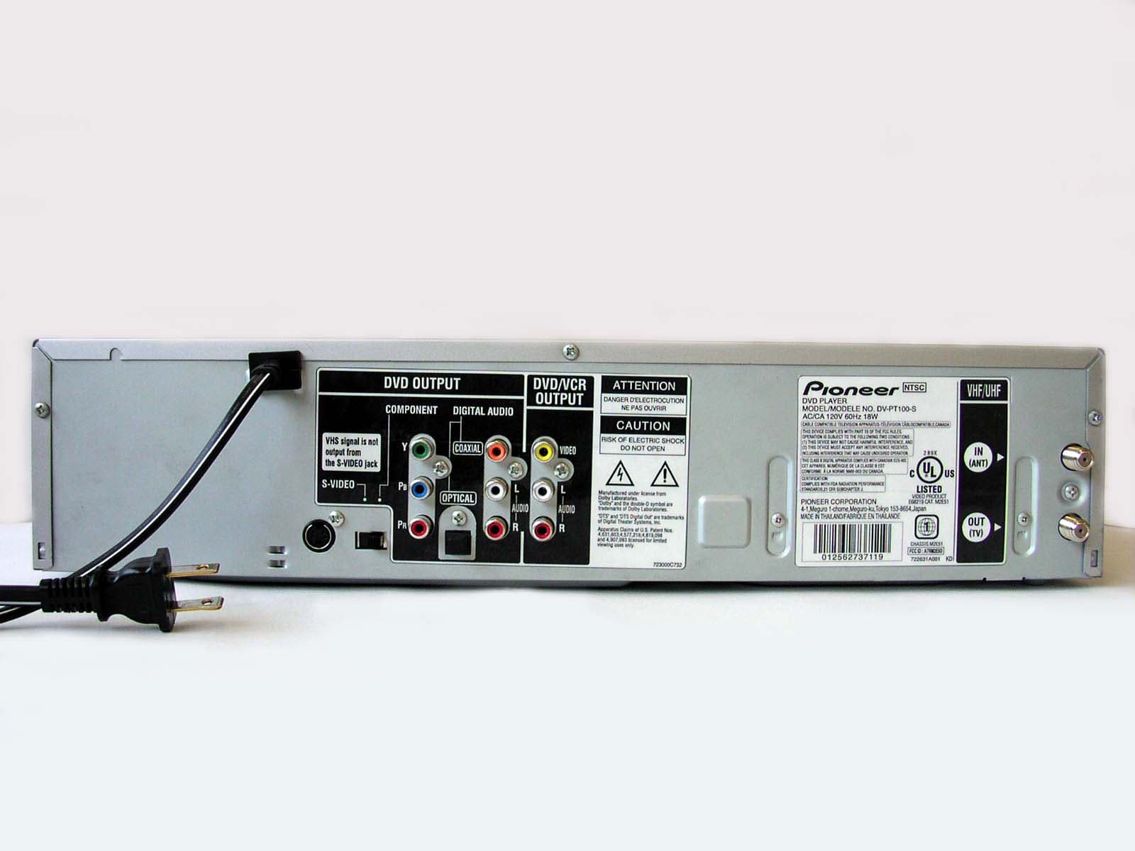 VCR/DVD TV Interface Device - FCC ID A7RM2E5D - ORION ELECTRIC CO., LTD.