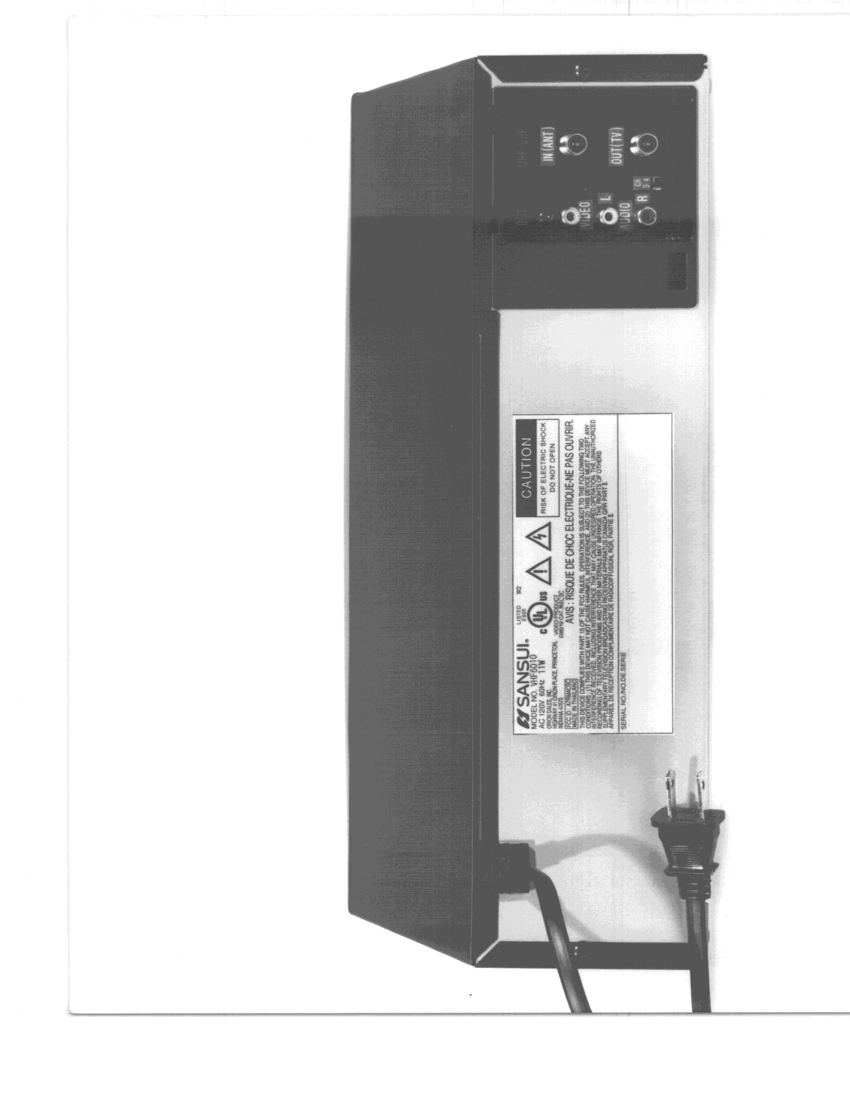 VCR - FCC ID A7RM4C9C - ORION ELECTRIC CO., LTD. (2)