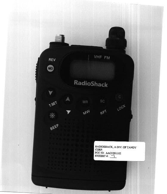 MINI VHF AMATEUR TRANSCEIVER - FCC ID AAO1901102 - RadioShack Corporation
