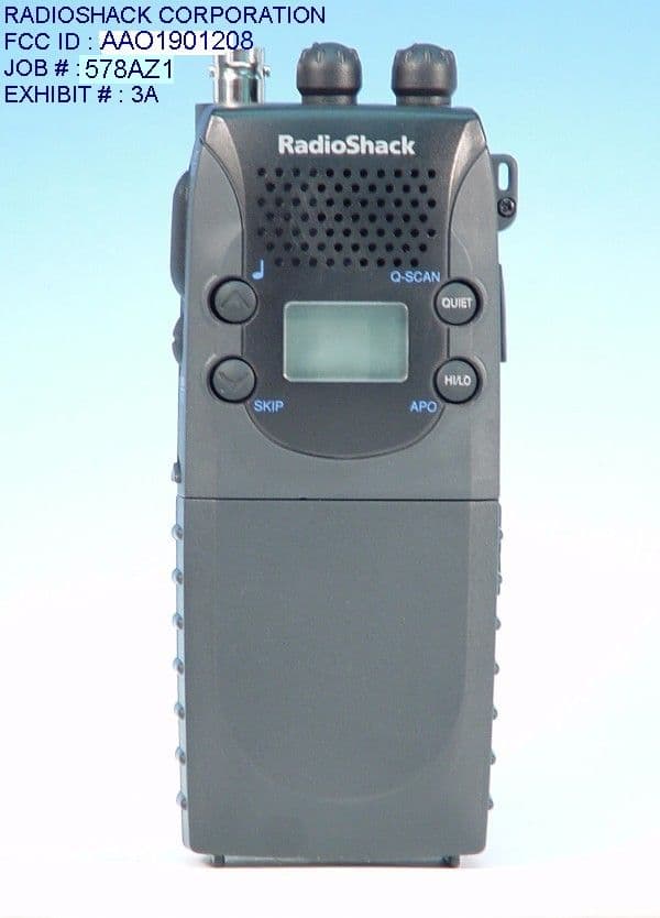 Business Band Transceiver - FCC ID AAO1901208 - RadioShack Corporation