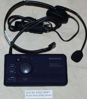 Walkie Talkie - FCC ID AAO2100417 - RadioShack Corporation