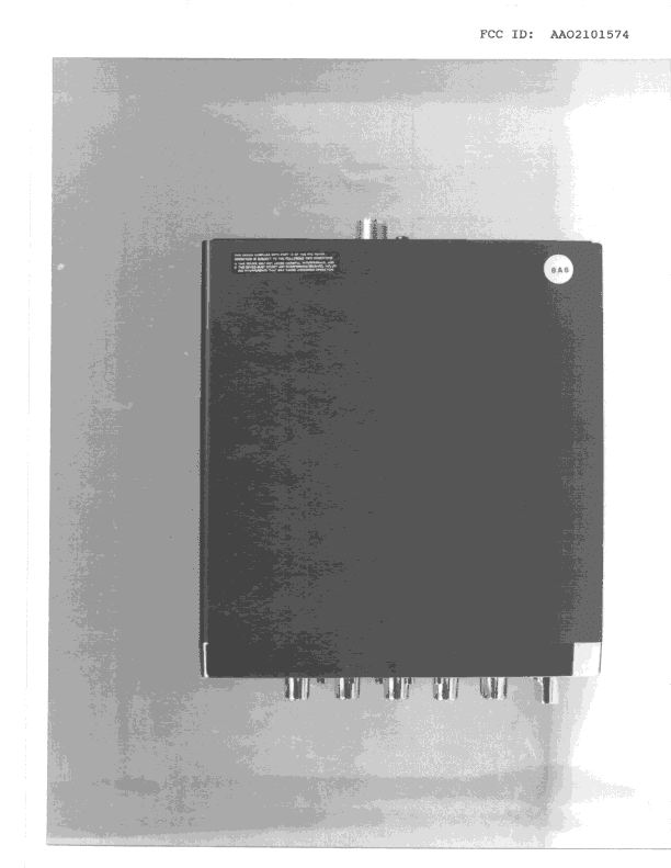 TNB - Licensed Non-Broadcast Station Transmitter - FCC ID AAO2101574 - RadioShack Corporation (5)