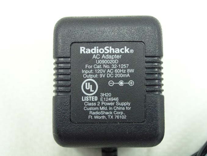 Receiver for Wireless Microphone - FCC ID AAO3201257R - RadioShack Corporation