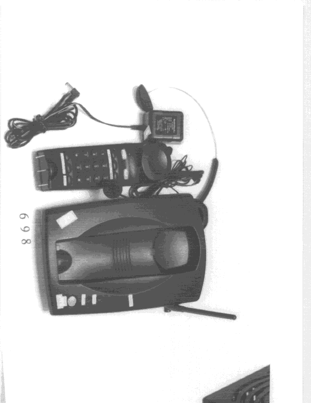900 MHz Cordless Phone - FCC ID AAO4300689 - RadioShack Corporation