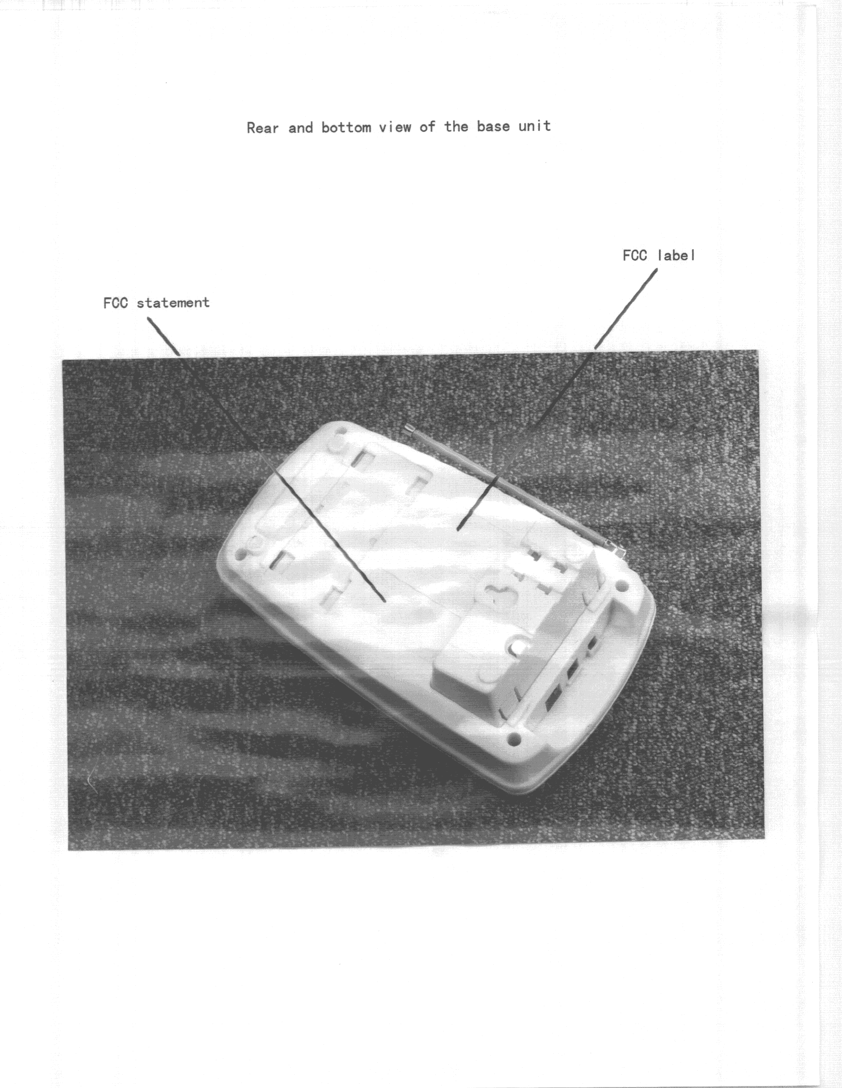 Cordless Telephone - FCC ID AAO4301102 - RadioShack Corporation (1)