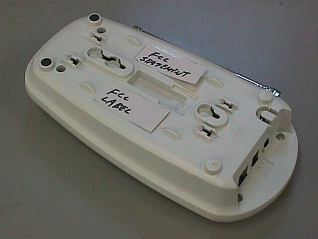 900MHz ISM Band Cordless Telephone - FCC ID AAO4301122D - RadioShack Corporation