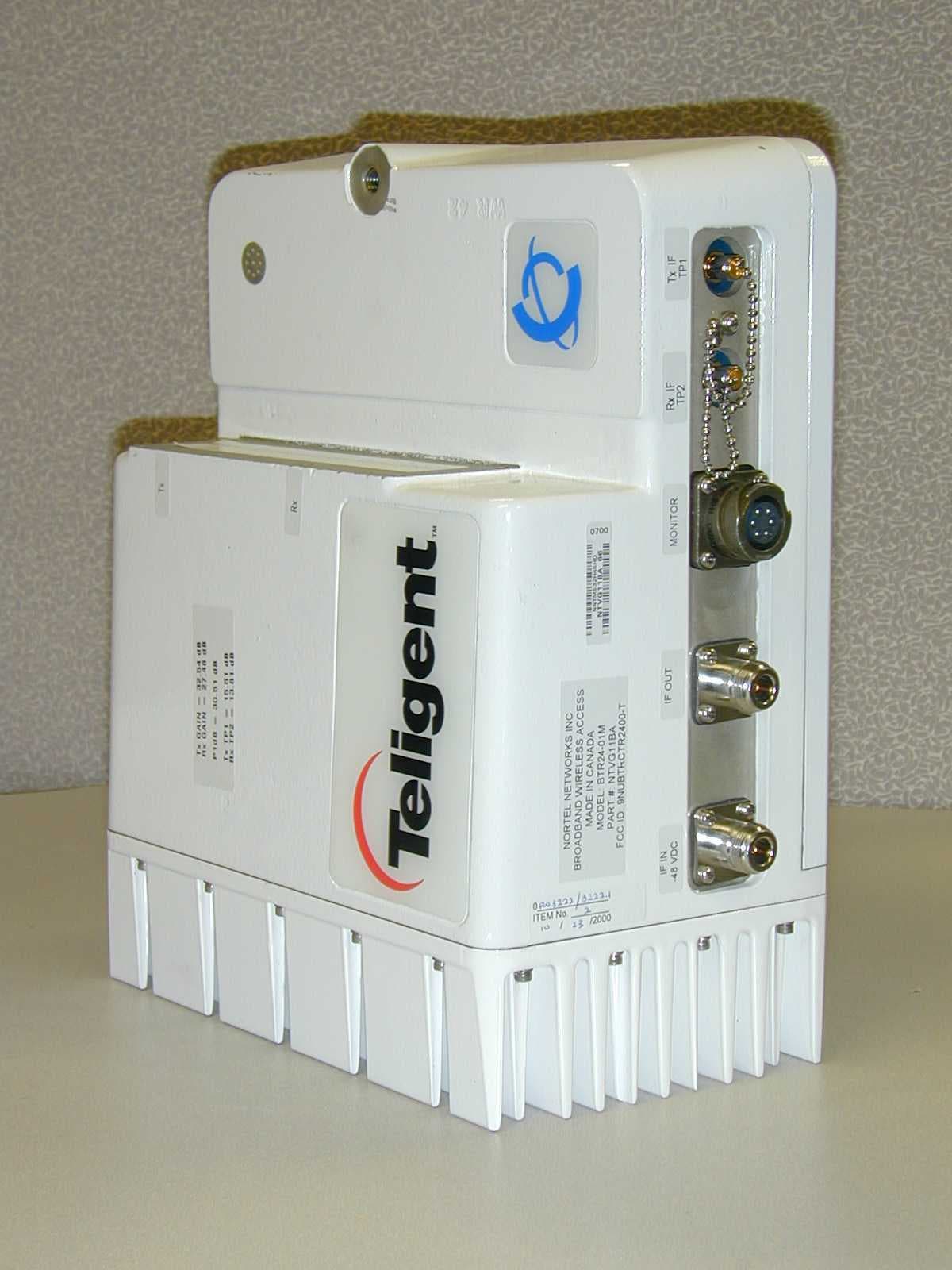 BTS 24 GHz Service Transceiver - FCC ID AB6BTR2401M - Avaya Canada Corporation