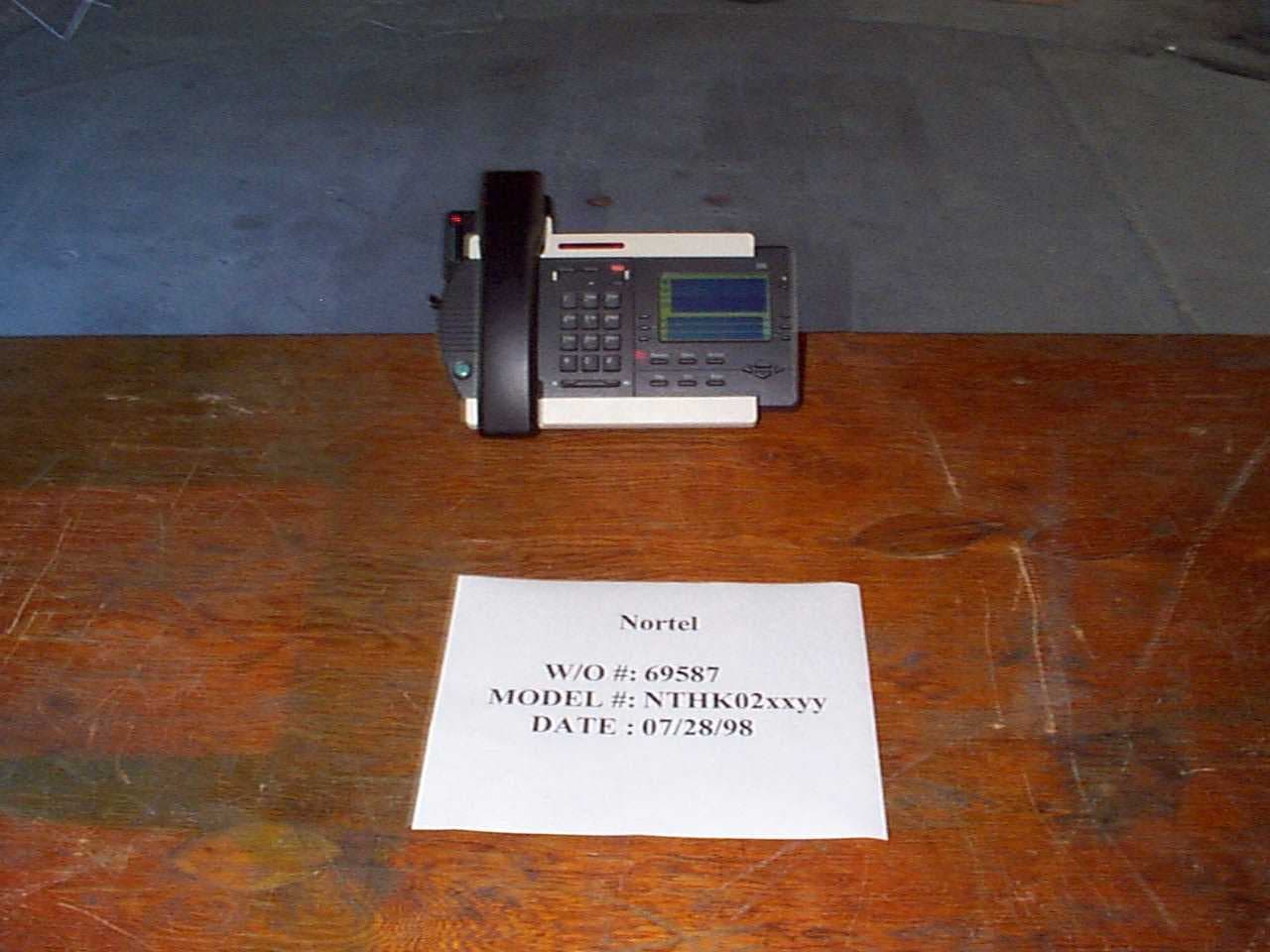 Inductive Charging unit for a Cordless Telephone - FCC ID AB6MOBKIT - Avaya Canada Corporation