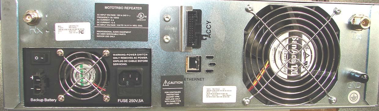 MOTOTRBO VHF 40 Watt Transceiver/Repeater - FCC ID ABZ99FT3025 - Motorola Solutions, Inc. (2)