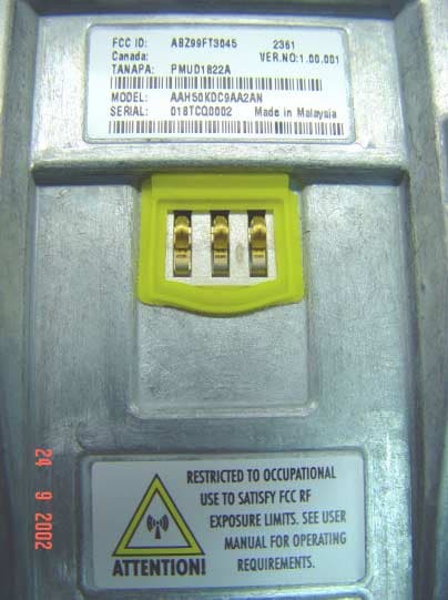 CP200 VHF Portable Radio - FCC ID ABZ99FT3045 - Motorola Solutions, Inc.