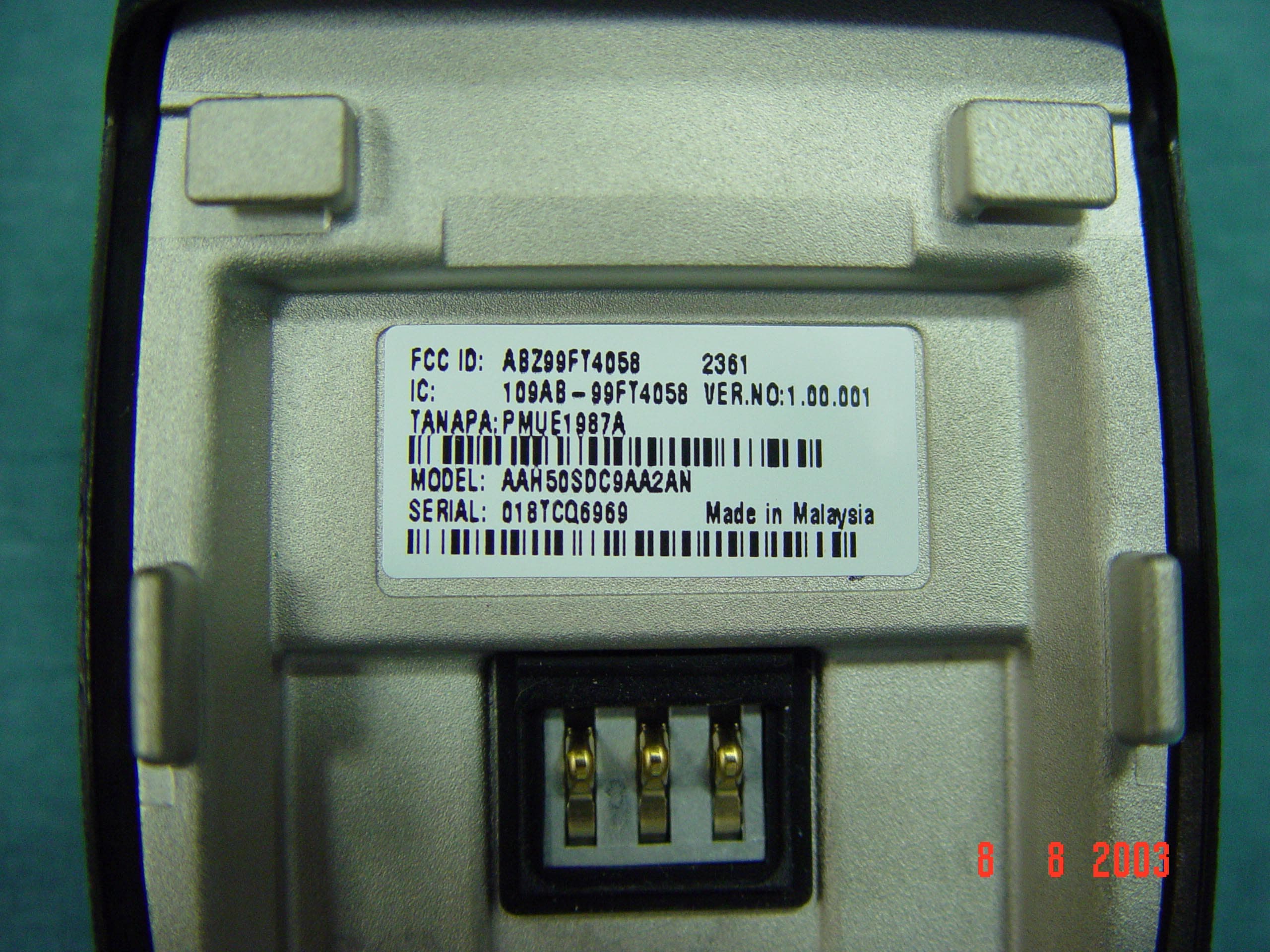 CP200 UHF Portable Radio - FCC ID ABZ99FT4058 - Motorola Solutions, Inc. (2)