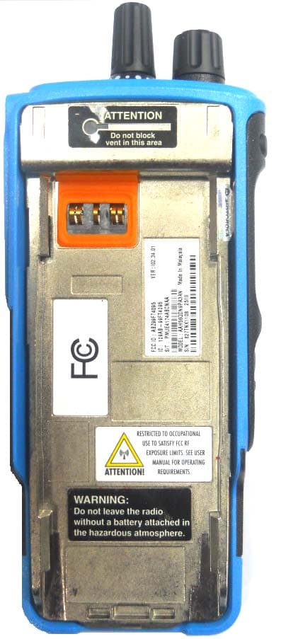 UHF Portable Radio - FCC ID ABZ99FT4095 - Motorola Solutions, Inc.