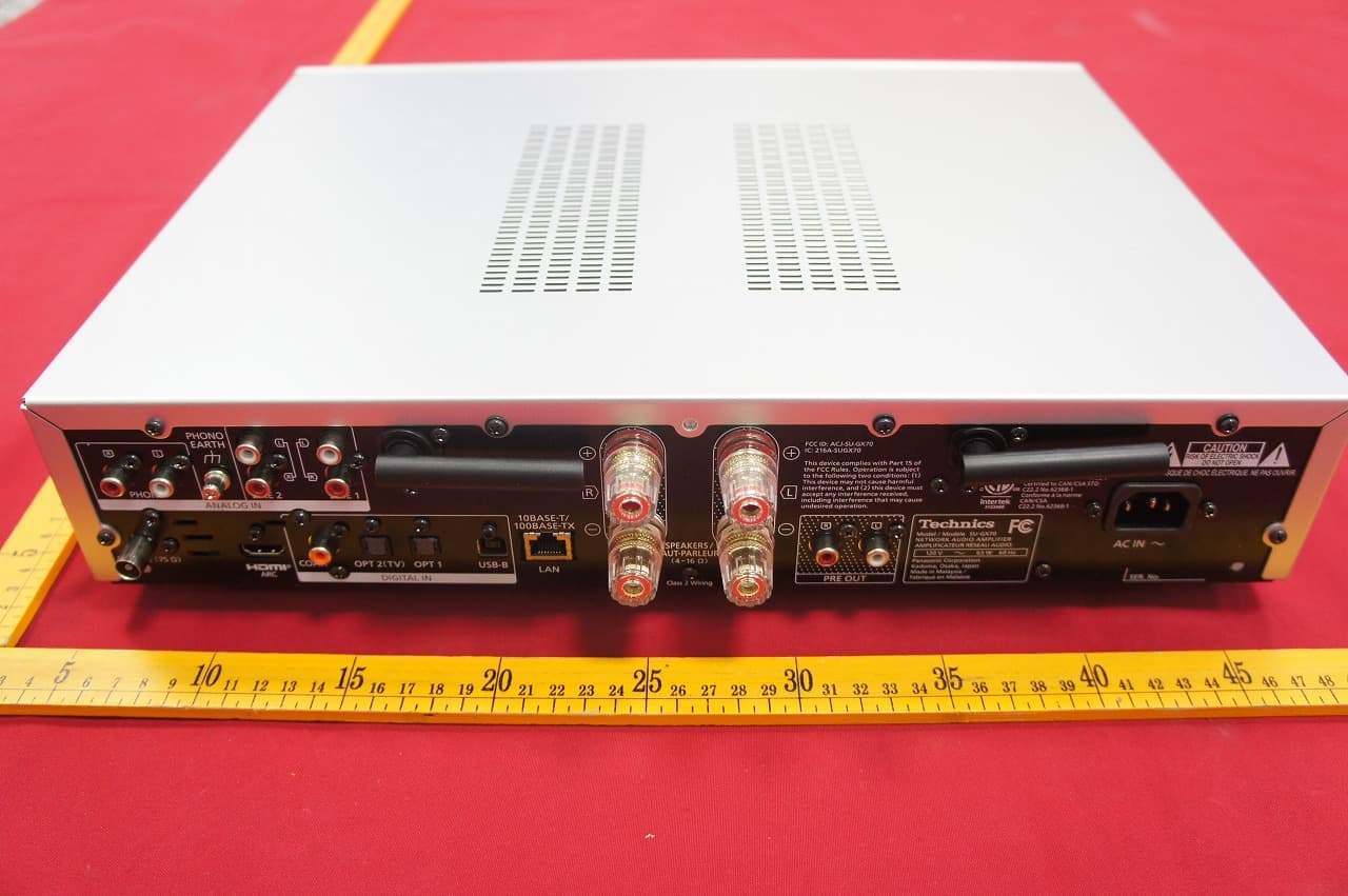 Network Audio Amplifier - FCC ID ACJ-SU-GX70 - Panasonic Corporation of North America
