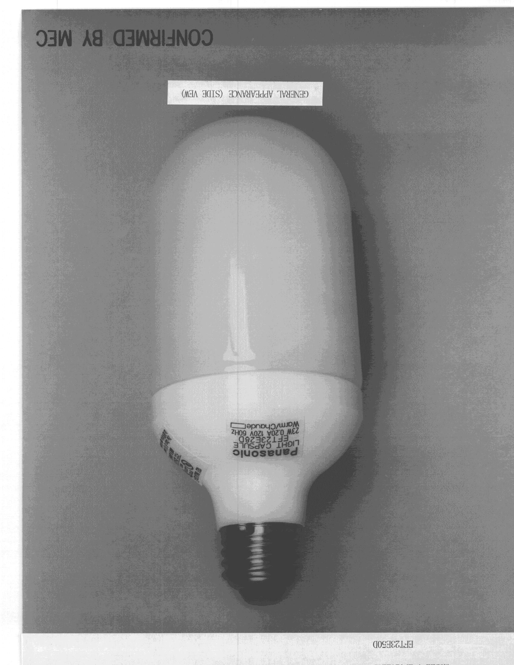RF light - FCC ID ACJ4PKEFT23D - Panasonic Corporation of North America (3)