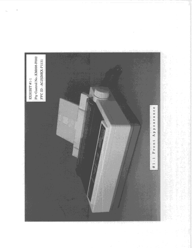 JBP - Part 15 Class B Computing Device Peripheral - FCC ID ACJ5Z6KX-P1131 - Panasonic Corporation of North America (2)