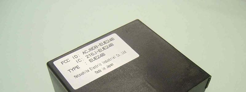 Vehicle Door Lock Transceiver - FCC ID ACJ8D8-EUE24B - Panasonic Corporation of North America (3)