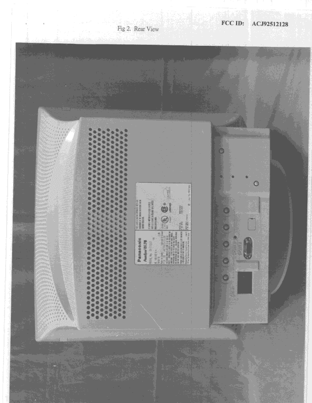 JBP - Part 15 Class B Computing Device Peripheral - FCC ID ACJ92512128 - Panasonic Corporation of North America (2)