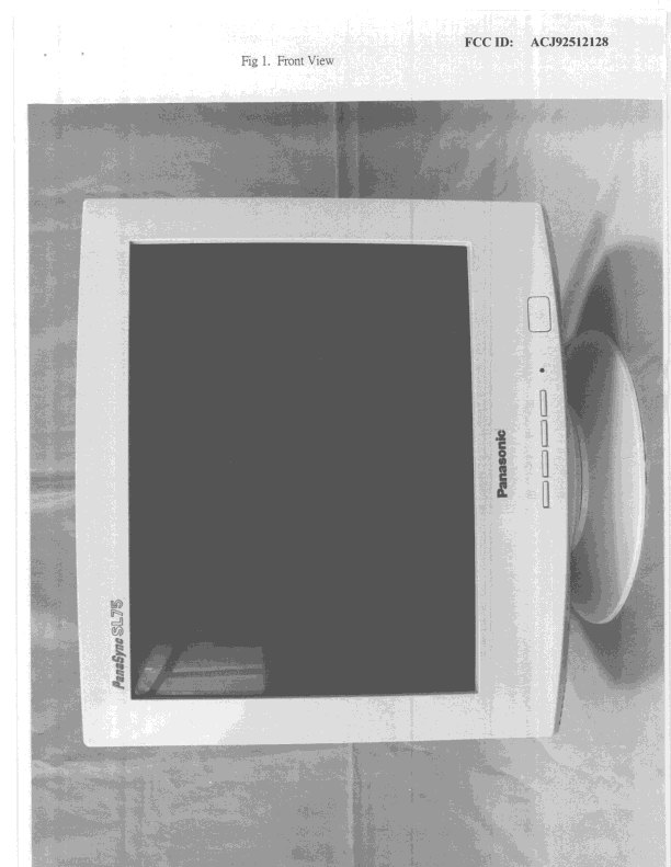 JBP - Part 15 Class B Computing Device Peripheral - FCC ID ACJ92512128 - Panasonic Corporation of North America (4)
