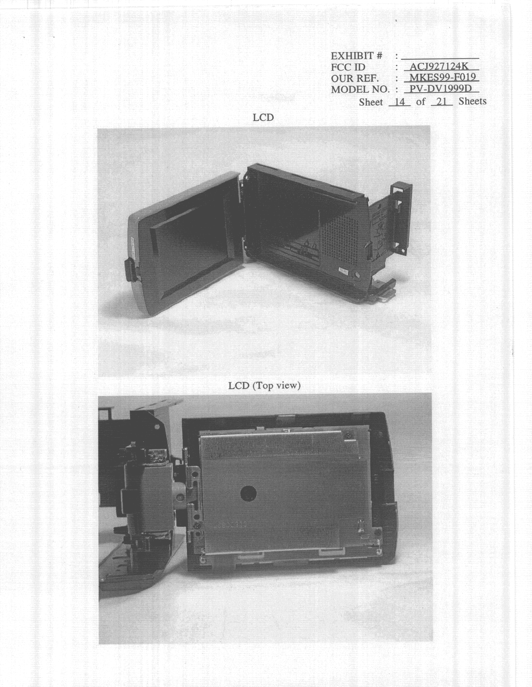 Video Camera - FCC ID ACJ927124K - Panasonic Corporation of North America (5)