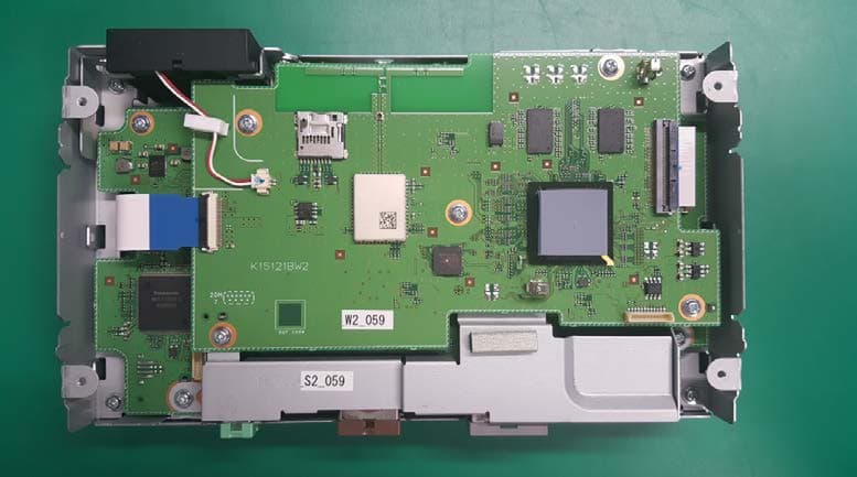Seat Back ECU - FCC ID ACJ932AT2002 - Panasonic Corporation of North America