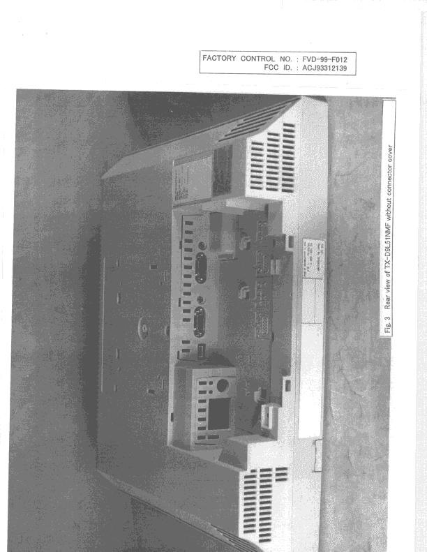 Color Monitor - FCC ID ACJ93312139 - Panasonic Corporation of North America (2)